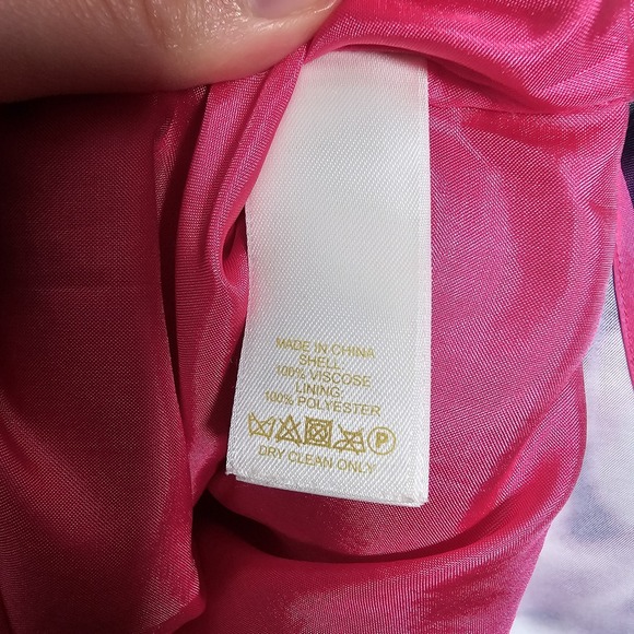 Kate Spade New York Womens 8 Purple Green Pink‎ Barry Watercolor Pencil Skirt - Picture 6 of 6